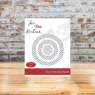TR0805 Two Red Robins Circle Chainlink Wreath Die Set.jpg