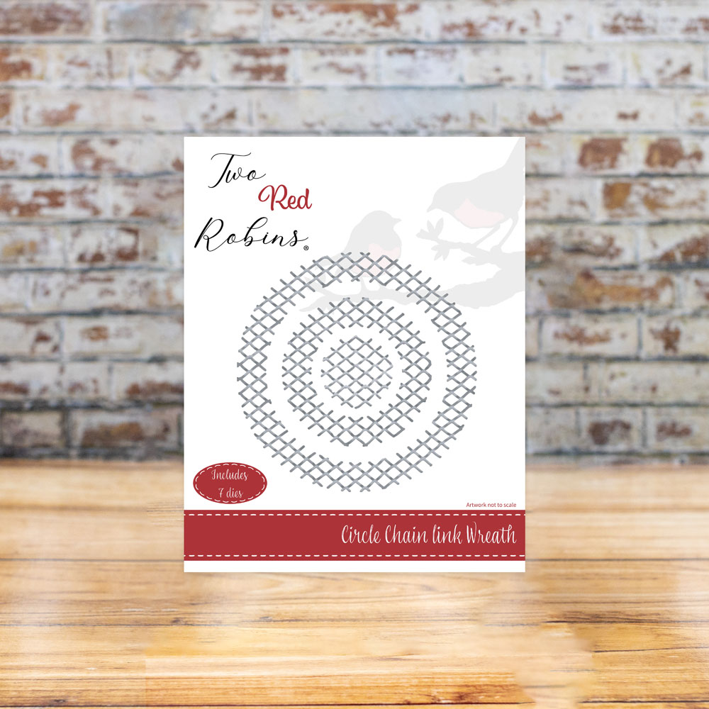 TR0805 Two Red Robins Circle Chainlink Wreath Die Set.jpg